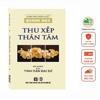 Sách - tinh vân pháp ngữ - quảng học - thu xếp thân tâm