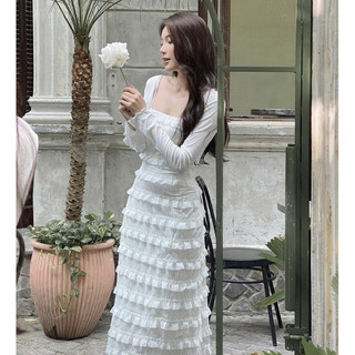 Pass Váy nữ đẹp mang phong cách nhẹ nhàng nữ tính (màu trắng)