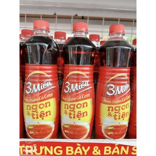 Nước Chấm Cá Cơm 3 Miền Chai 800ml