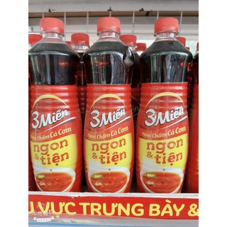 Nước Chấm Cá Cơm 3 Miền Chai 800ml