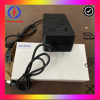 Cục Xạc xe đạp điện sạc 4 bình lớn 48V20Ah-30Ah( Mới 100%)