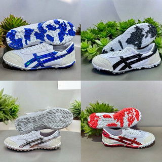 Giày bata đế chuyên dụng đá banh, giày đá bóng phiên bảng bata mới đế su dẻo, hoạ tiết phối titan nổi bật