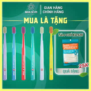 Bàn chải đánh răng mềm mại Curaprox CS 3960 Ultra-Soft, được trang bị sợi Curen, cho người lớn