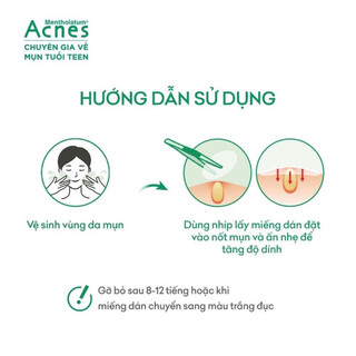 Miếng Dán Mụn Acnes Clear Patch (12 Miếng)