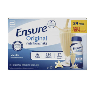 Sữa Ensure nước Original Nutrition Shake của Mỹ chai 237ml beautimax