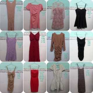 Thanh lý đầm size xs eo 60-66