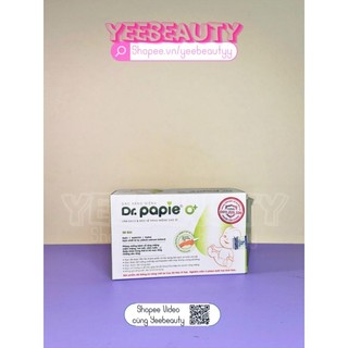 Gạc rơ lưỡi dr papie chính hãng hộp 30 gói