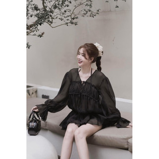 Set Voan Tơ 3Món Tiểu Thư 𝑨𝑺𝑯𝒀𝑳𝑬𝒀