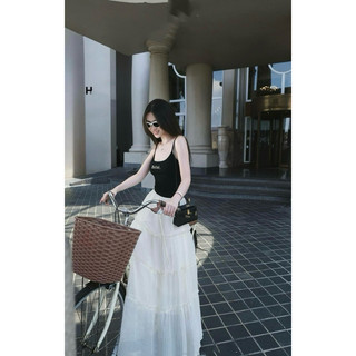 Đầm 2 dây dáng yêu