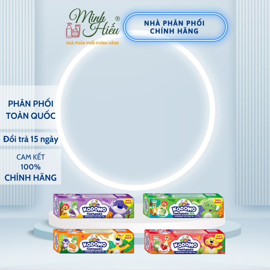 Kem đánh răng trẻ em Komodo 45g