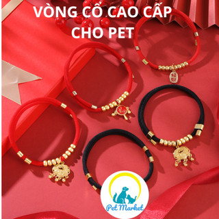 PETMK VÒNG CỔ 3 CHUÔNG CAO CẤP PHONG CÁCH CỔ ĐIỂN, PHỤ KIỆN THÚ CƯNG