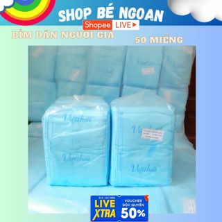 50 miếng bỉm dán người già Shop Bé Ngoan