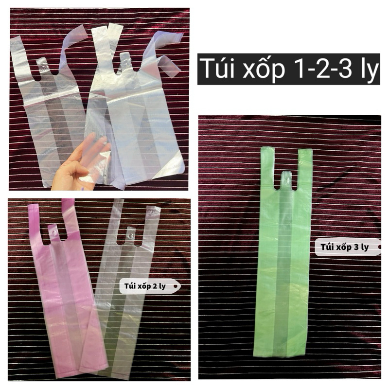 [1KG] TÚI XỐP 1 LY, 2 LY, 3 LY