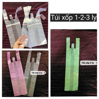 Túi xốp 1 ly, 2 ly, 3 ly