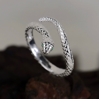 Nhẫn ONER Bạc 925 "Hebi Ring" ( Bảo Hành Bạc 1 Năm )