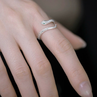 Nhẫn ONER Bạc 925 "Hebi Ring" ( Bảo Hành Bạc 1 Năm )