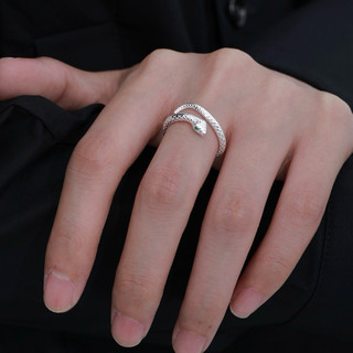 Nhẫn ONER Bạc 925 "Hebi Ring" ( Bảo Hành Bạc 1 Năm )