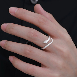 Nhẫn ONER Bạc 925 "Hebi Ring" ( Bảo Hành Bạc 1 Năm )