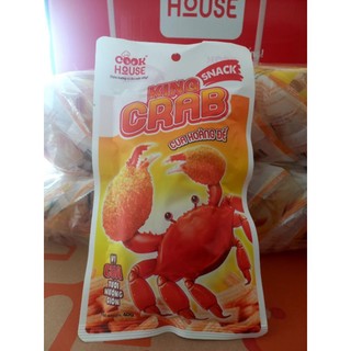 Snack vị Cua Hoàng đế Cookhouse ( King crab 40g)
