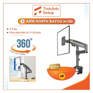 H100 Giá treo màn hình máy tính NB North Bayou Tay treo màn hình Arm màn hình dành cho màn 17 - 30 inch