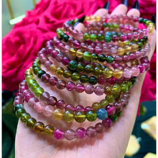 Vòng tay đá tourmaline vip - gaia by yang