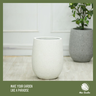 Chậu Xi Măng Đá Mài Giọt Nước Độ Bền Cao