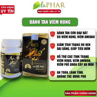 An phế plus mẫu mới - an phế khang viêm họng hạt amidan hốc mủ