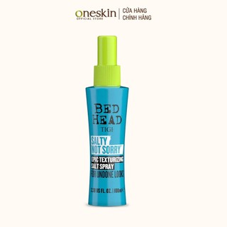 Xịt muối biển tạo cấu trúc và độ phồng tự nhiên Tigi Bed Head Salty Not Sorry 100ML