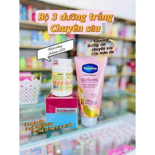 Bộ 3 Bạch Ngọc Liên Siêu trắng- Trắng nhanh an toàn