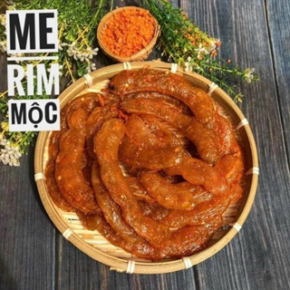 Me rim muối ớt nguyên trái - Mứt me rim không hạt - Hàng Thái Lan ( Hộp 500g)