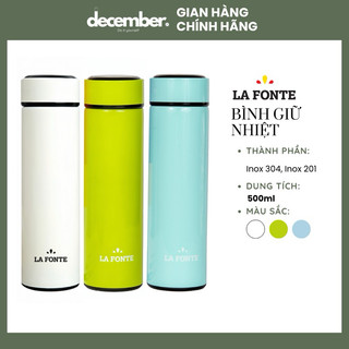 Bình giữ nhiệt LA FONTE Inox 304, 201, dung tích 500ml