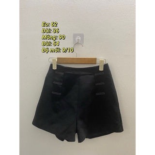 quần đùi chất đũi, thô, linen [2hand]