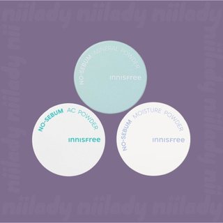 Phấn Phủ Bột Innisfree No-sebum Mineral Powder, Innisfree No-sebum Moisture Powder, AC Powder
