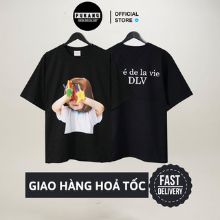 Áo thun A De L Vi Color hand - Bàn Tay Dính Màu