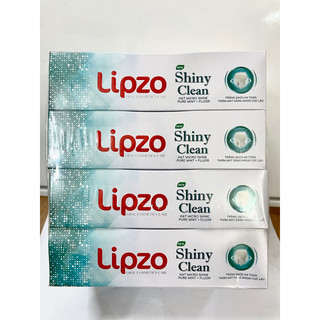 Kem đánh răng lipzo shiny clean vị the mát 185g
