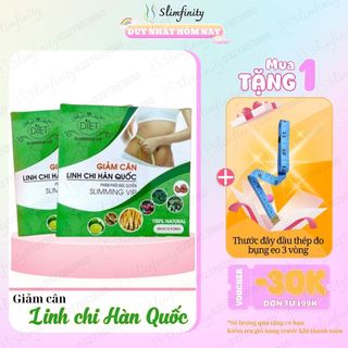  Giảm Cân Linh Chi Hàn Quốc  Giảm Nhanh An Toàn - Hộp 30 Viên 
