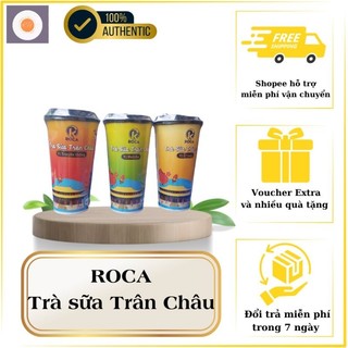 Trà sữa tự pha roca 600ml 3 vị