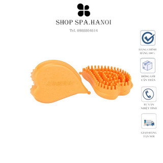 1 Chiếc Bàn Chải Thông Kinh Lạc Massage body , Đầu Mặt SILICON Mềm ( Sử dụng cùng Dầu Massage body , Bùn Giảm Béo )