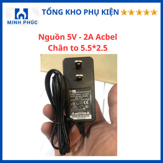 Nguồn 5v2a acbel chân to 5.5x2.5 chính hãng mới 100%. 5v2a acbel, 5v 2a acbel, 5v-2a acbel
