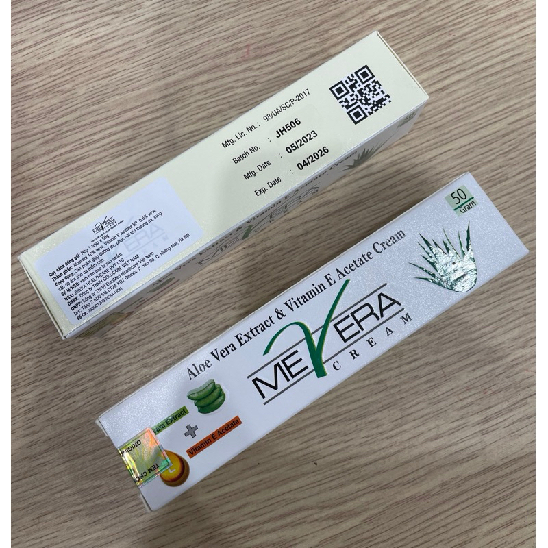 Kem dưỡng ẩm Mevera 50g