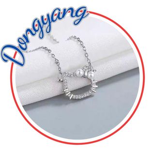 Dây chuyền nữ mặt hello kitty đính đá dễ thương xinh xắn a10