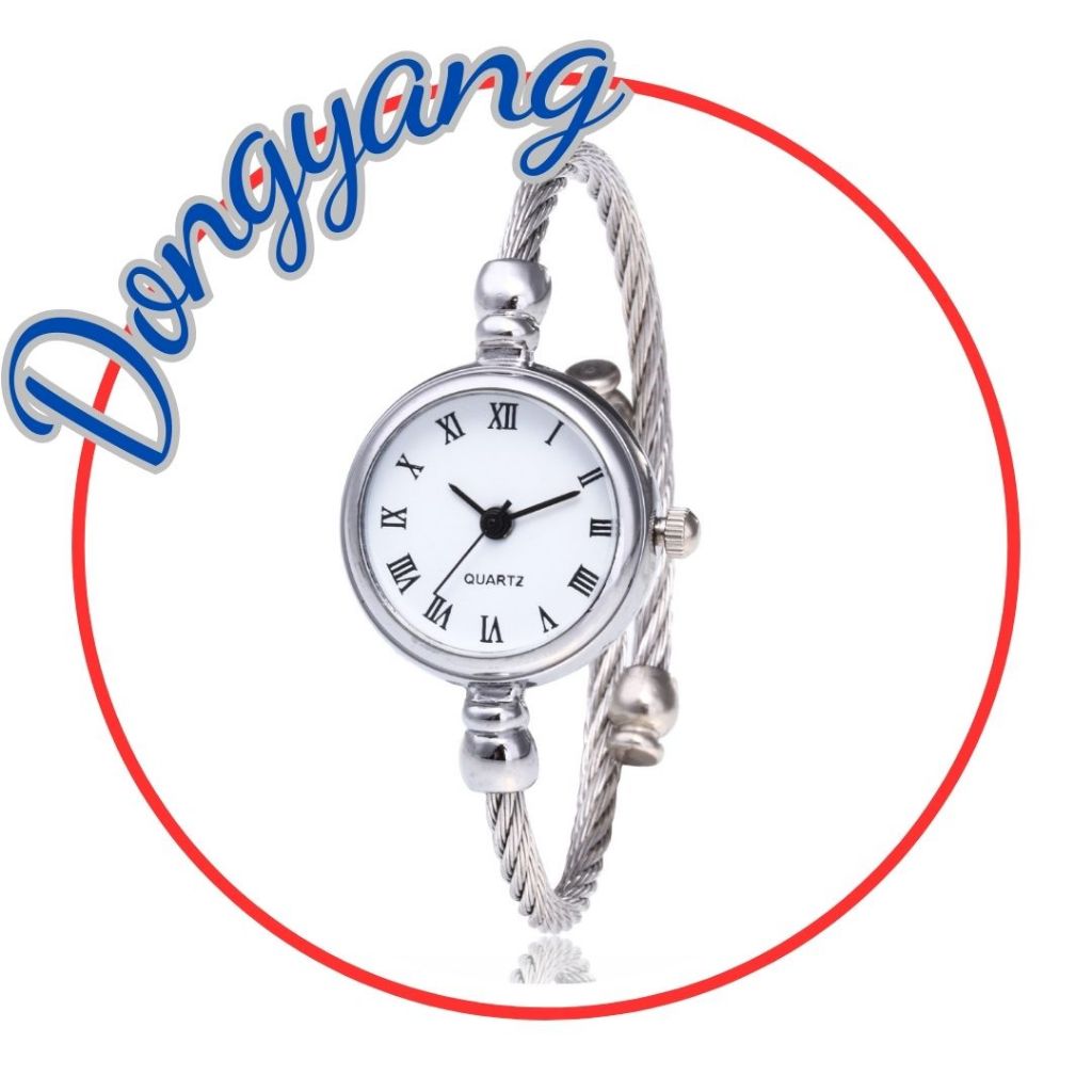 Đồng Hồ Nữ Mặt Nhỏ Q.uarzt Dây Kim Loại Ôm Tay Phong Cách Hàn Quốc DH02