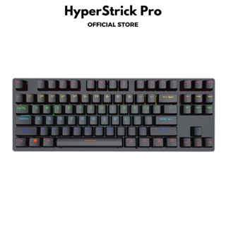 Bàn phím cơ có dây keycap xuyên led LEAVEN K550, hotswap, blue switch, LED Rainbow chơi game làm việc bảo hành 6 tháng