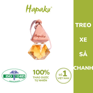 Tinh dầu treo xe sả chanh nguyên chất hapaku 10ml