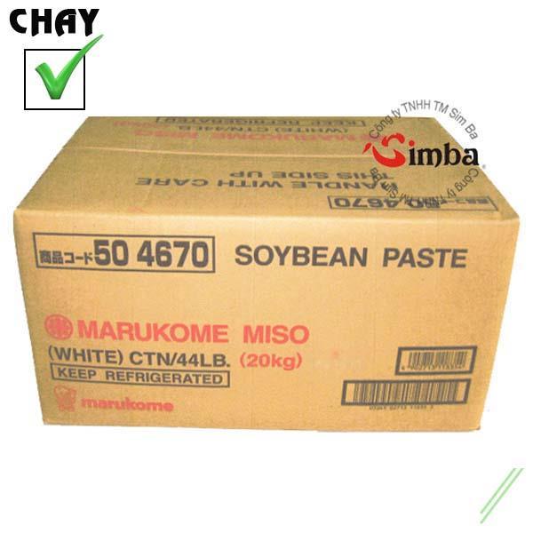 Đậu tương lên men - Miso {Marukome} - 20kg