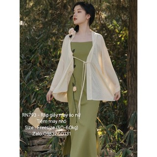 Rn793_rập giấy may áo nữ