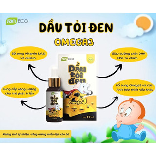 Dầu tỏi đen omega3, dầu tỏi faneco
