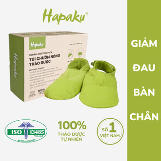 Túi Chườm Nóng Thảo Dược Bàn Chân Hapaku, Giảm Nhức Mỏi, Tê Buốt Bàn Chân, Làm Nóng Bằng Lò Vi Sóng
