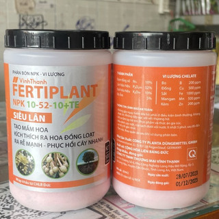 Fertiplant 10-52-10 + TE (hộp 500gr) - tạo mầm, ra hoa đồng loạt, ra rễ mạnh, phục hồi cây nhanh