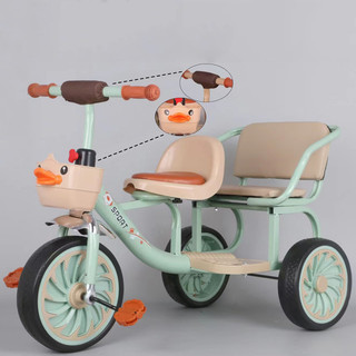 Xe đạp ba bánh cho bé, Xe đạp Xích lô 2 ghế ngồi, xe ba bánh chòi chân cho bé từ 1 đến 6 tuổi